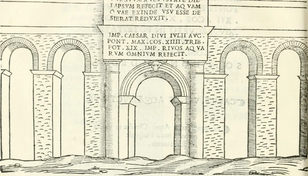 An illustration from Epigrammata antiqvae vrbis .., 1521, leaf 47