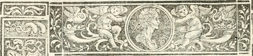 An illustration from Epigrammata antiqvae vrbis .., 1521, leaf 53