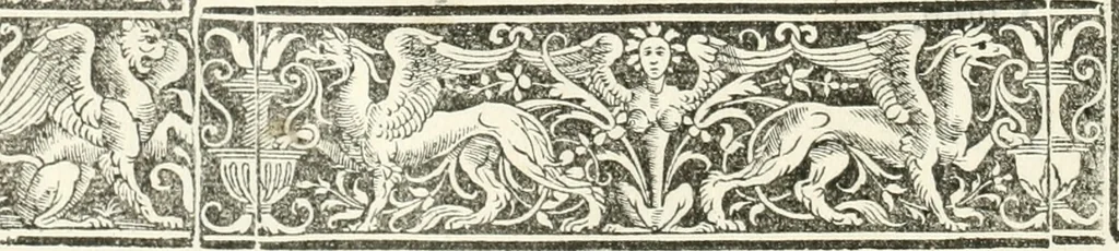 An illustration from Epigrammata antiqvae vrbis .., 1521, leaf 53