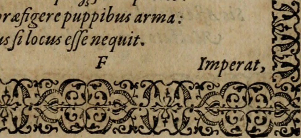 An illustration from Epigrammata Philippi Melanthonis selectiora : formvlis precvm, historiis, paraphrasi dictorum diuinorum, & sententijs grauissimis maxime insignia, 1583, leaf 258