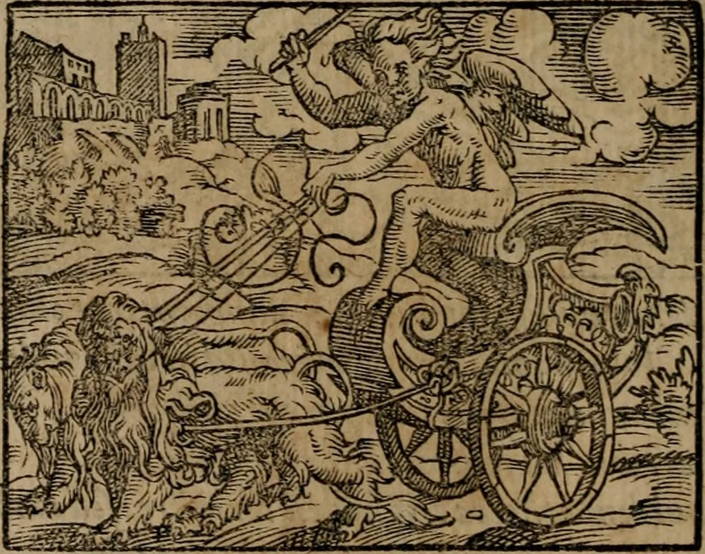 An illustration from Epigrammata Philippi Melanthonis selectiora : formvlis precvm, historiis, paraphrasi dictorum diuinorum, & sententijs grauissimis maxime insignia, 1583, leaf 263
