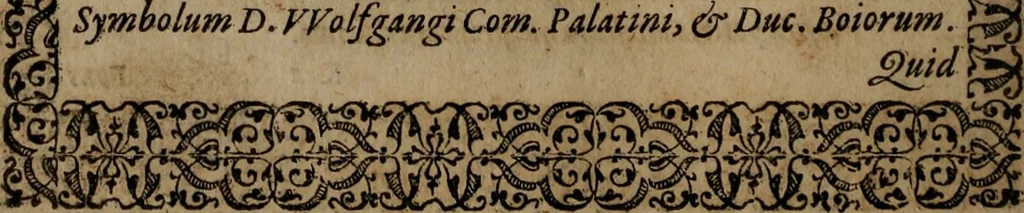 An illustration from Epigrammata Philippi Melanthonis selectiora : formvlis precvm, historiis, paraphrasi dictorum diuinorum, & sententijs grauissimis maxime insignia, 1583, leaf 293