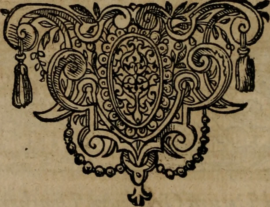 An illustration from Epigrammata Philippi Melanthonis selectiora : formvlis precvm, historiis, paraphrasi dictorum diuinorum, & sententijs grauissimis maxime insignia, 1583, leaf 353