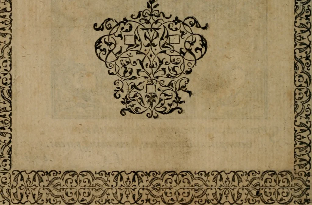 An illustration from Epigrammata Philippi Melanthonis selectiora : formvlis precvm, historiis, paraphrasi dictorum diuinorum, & sententijs grauissimis maxime insignia, 1583, leaf 445