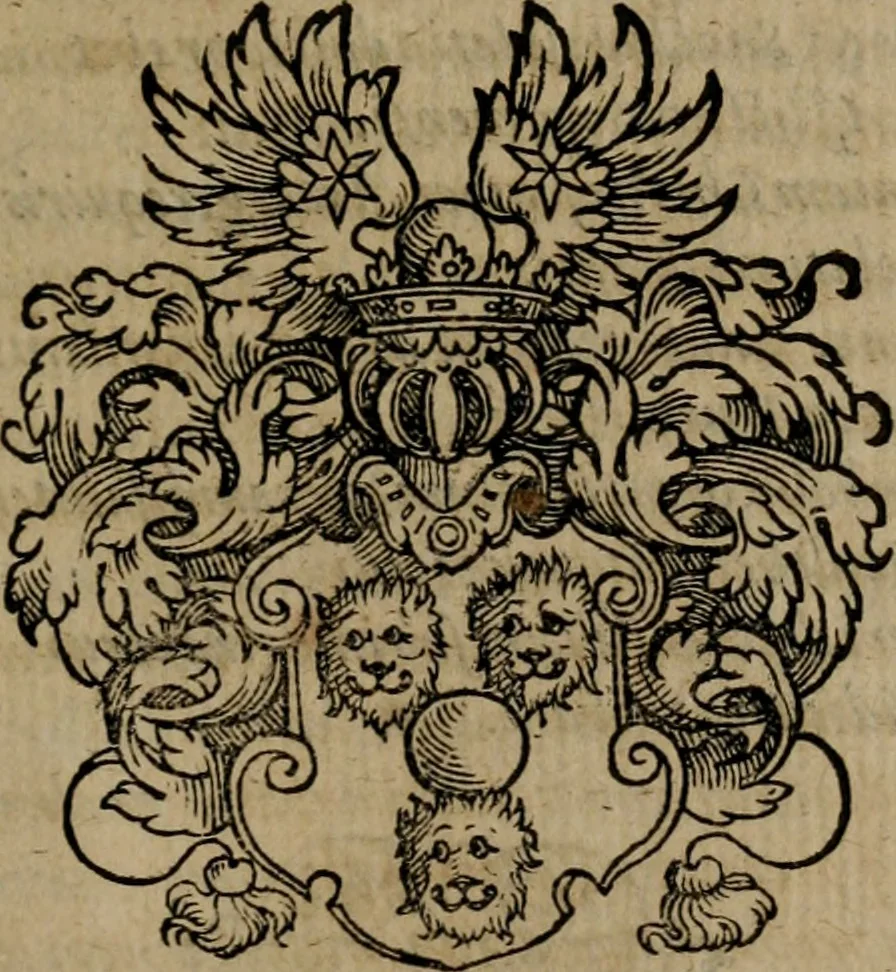 An illustration from Epigrammata Philippi Melanthonis selectiora : formvlis precvm, historiis, paraphrasi dictorum diuinorum, & sententijs grauissimis maxime insignia, 1583, leaf 534