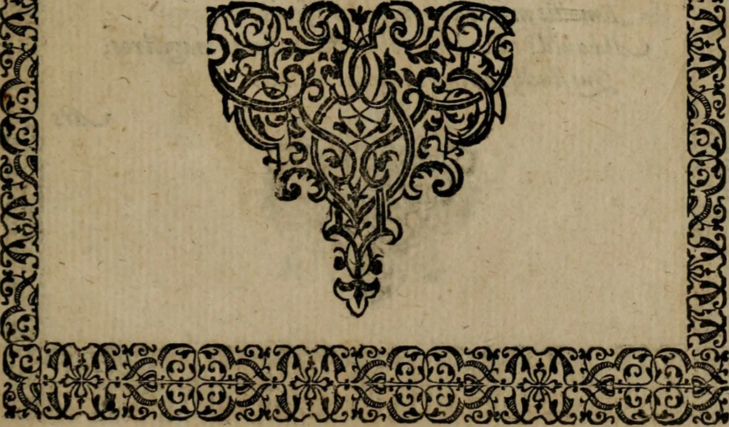 An illustration from Epigrammata Philippi Melanthonis selectiora : formvlis precvm, historiis, paraphrasi dictorum diuinorum, & sententijs grauissimis maxime insignia, 1583, leaf 570