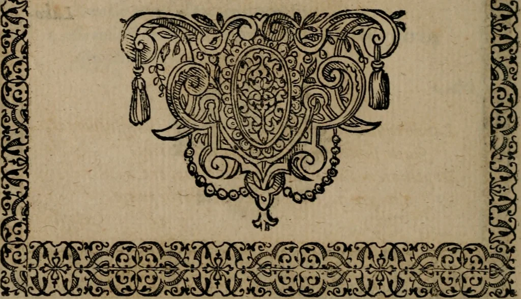 An illustration from Epigrammata Philippi Melanthonis selectiora : formvlis precvm, historiis, paraphrasi dictorum diuinorum, & sententijs grauissimis maxime insignia, 1583, leaf 573
