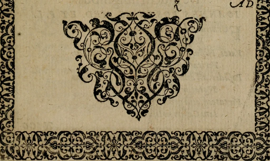 An illustration from Epigrammata Philippi Melanthonis selectiora : formvlis precvm, historiis, paraphrasi dictorum diuinorum, & sententijs grauissimis maxime insignia, 1583, leaf 578