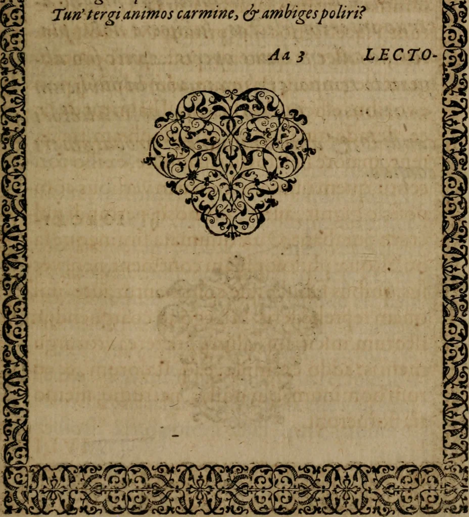 An illustration from Epigrammata Philippi Melanthonis selectiora : formvlis precvm, historiis, paraphrasi dictorum diuinorum, & sententijs grauissimis maxime insignia, 1583, leaf 590