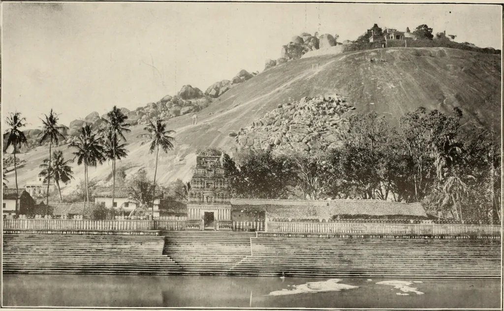 An illustration from Epigraphia carnatica. By B. Lewis Rice, Director of Archaeological Researches in Mysore, 1894, leaf 112