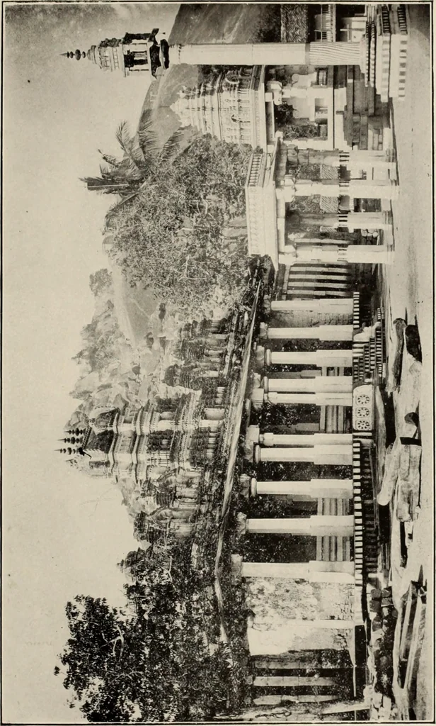 An illustration from Epigraphia carnatica. By B. Lewis Rice, Director of Archaeological Researches in Mysore, 1894, leaf 120