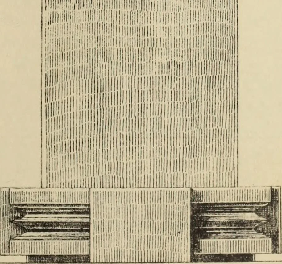 An illustration from Epigraphia carnatica. By B. Lewis Rice, Director of Archaeological Researches in Mysore, 1894, leaf 132