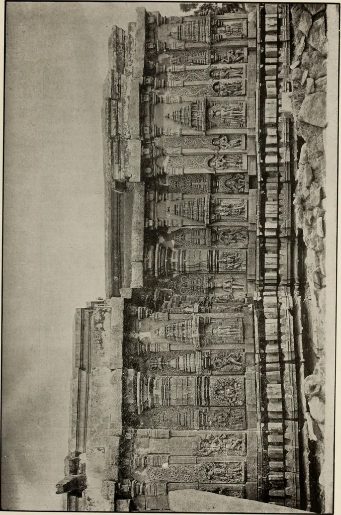 An illustration from Epigraphia carnatica. By B. Lewis Rice, Director of Archaeological Researches in Mysore, 1894, leaf 168