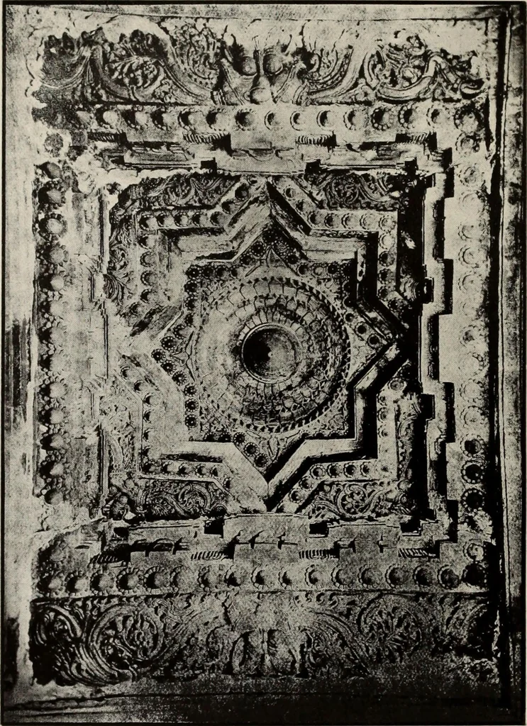 An illustration from Epigraphia carnatica. By B. Lewis Rice, Director of Archaeological Researches in Mysore, 1894, leaf 169