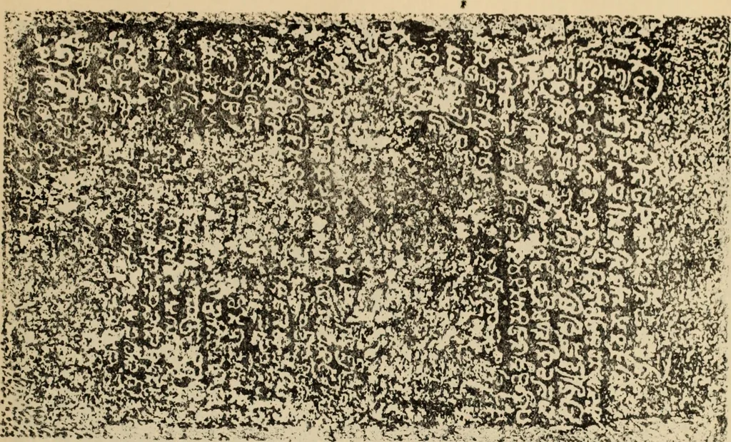 An illustration from Epigraphia carnatica. By B. Lewis Rice, Director of Archaeological Researches in Mysore, 1894, leaf 212