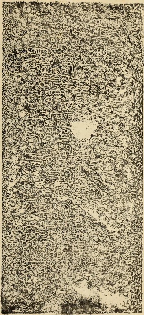 An illustration from Epigraphia carnatica. By B. Lewis Rice, Director of Archaeological Researches in Mysore, 1894, leaf 240