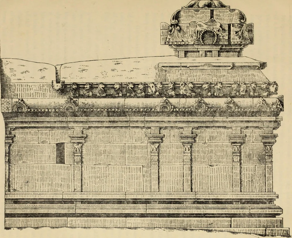 An illustration from Epigraphia carnatica. By B. Lewis Rice, Director of Archaeological Researches in Mysore, 1894, leaf 40