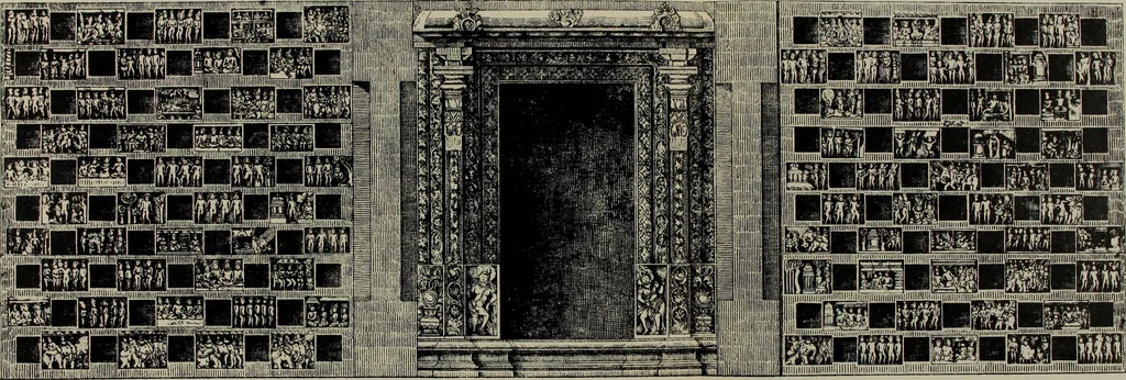 An illustration from Epigraphia carnatica. By B. Lewis Rice, Director of Archaeological Researches in Mysore, 1894, leaf 48
