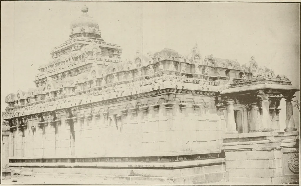 An illustration from Epigraphia carnatica. By B. Lewis Rice, Director of Archaeological Researches in Mysore, 1894, leaf 68