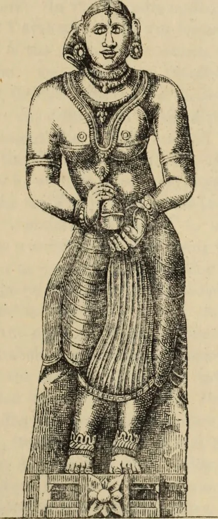 An illustration from Epigraphia carnatica. By B. Lewis Rice, Director of Archaeological Researches in Mysore, 1894, leaf 92