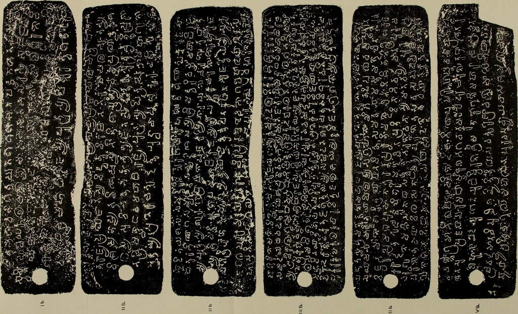 An illustration from Epigraphia carnatica. By B. Lewis Rice, Director of Archaeological Researches in Mysore, 1894, leaf 332