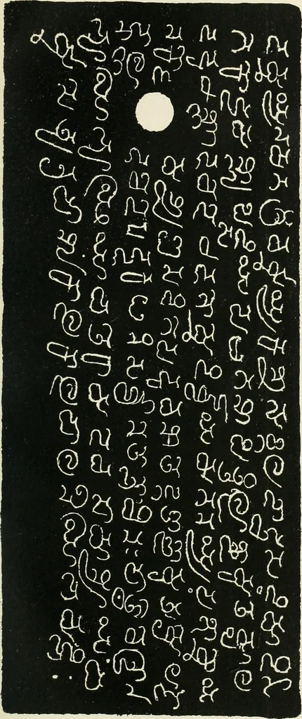 An illustration from Epigraphia carnatica. By B. Lewis Rice, Director of Archaeological Researches in Mysore, 1894, leaf 479