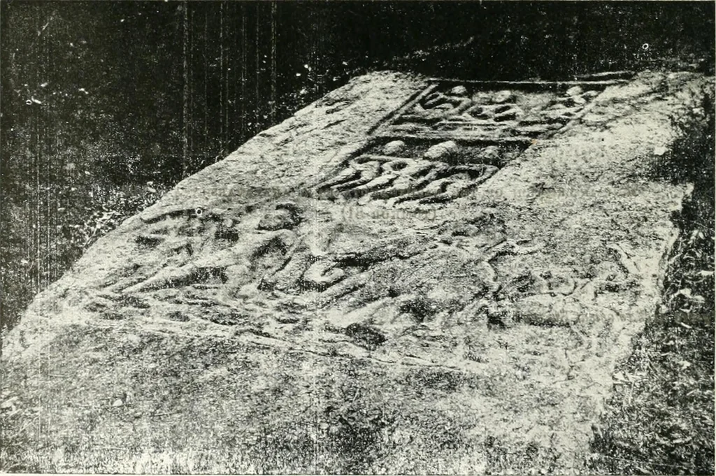An illustration from Epigraphia carnatica. By B. Lewis Rice, Director of Archaeological Researches in Mysore, 1894, leaf 221
