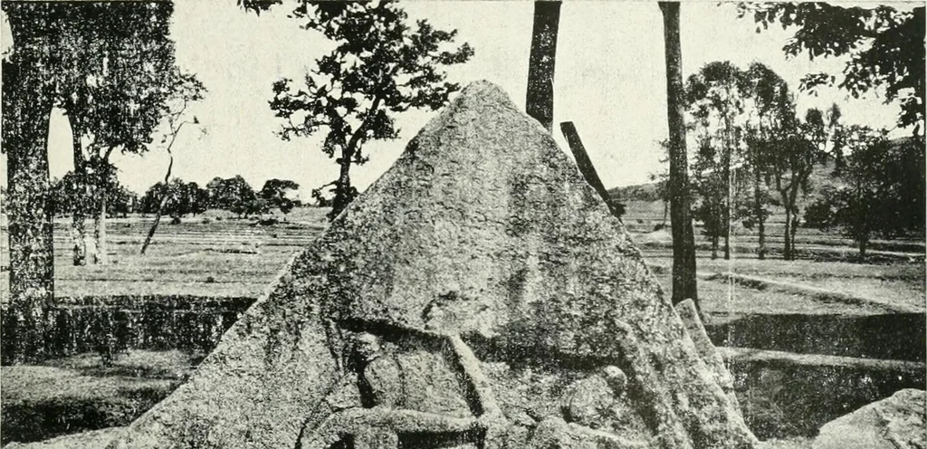 An illustration from Epigraphia carnatica. By B. Lewis Rice, Director of Archaeological Researches in Mysore, 1894, leaf 222