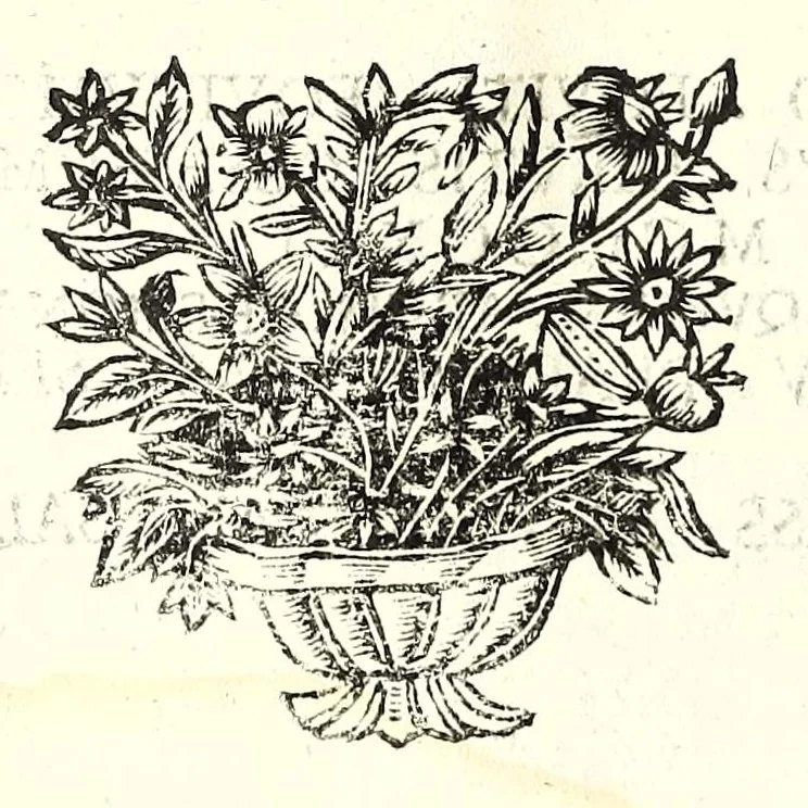 An illustration from Epigraphica, siue, Elogia inscriptionesque quoduis genus pangendi ratio : vbi de inscribendis tabulis, symbolis, clypeis, trophaeis, donarijs, obeliscis, aris, tumulis, musaeis, hortis, villis, fontibus, et si qua sunt alia huiusmodi monumenta, facili methodo dissertatur : subiectisque exemplis antiquis, ac recentibus : nonnullis etiam ex vtrisque nondum vilgatis praecepta dilucidantur, 1660, leaf 196