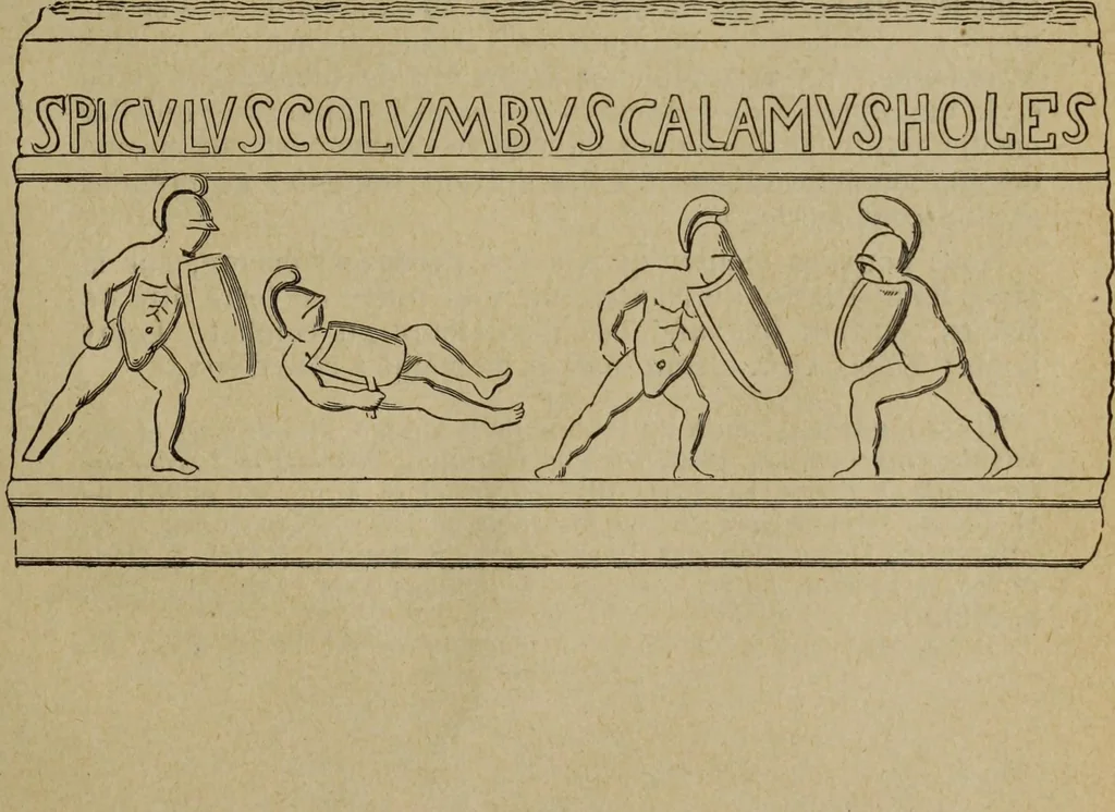 An illustration from Epigraphie romaine du Poitou & de la Saintonge, 1888, leaf 365