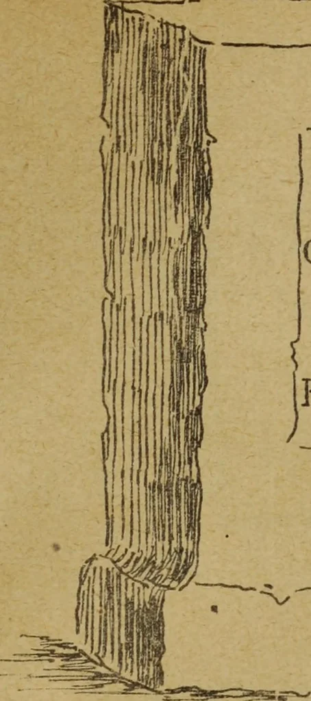An illustration from Epigraphie romaine du Poitou & de la Saintonge, 1888, leaf 435