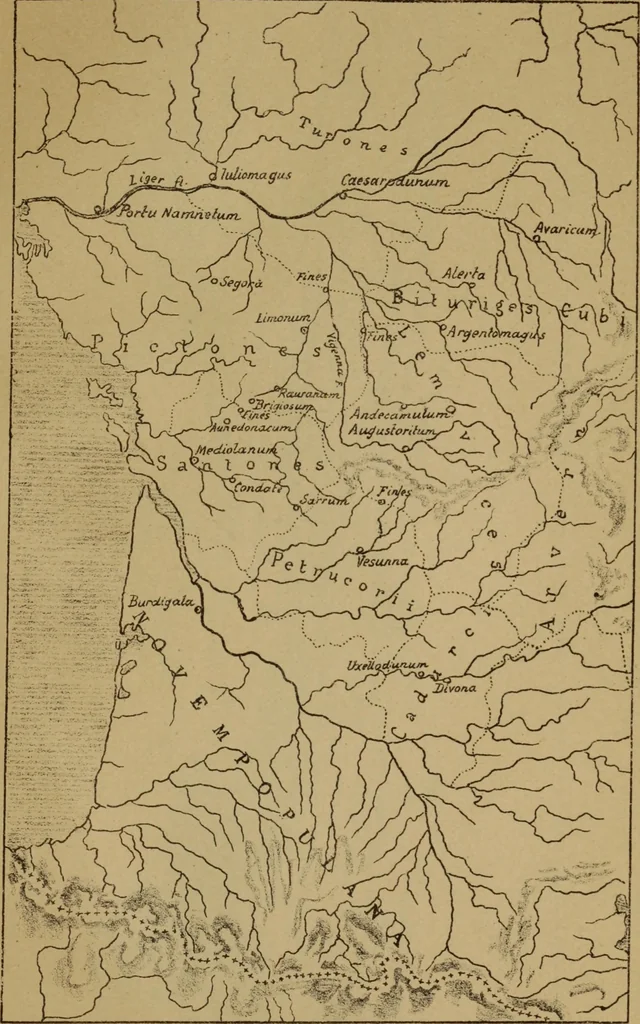 An illustration from Epigraphie romaine du Poitou & de la Saintonge, 1888, leaf 457