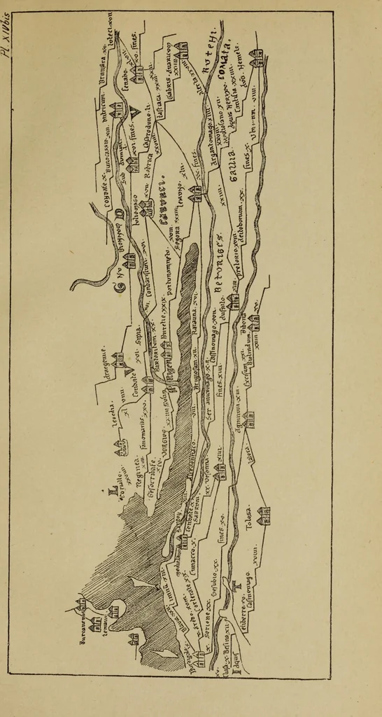 An illustration from Epigraphie romaine du Poitou & de la Saintonge, 1888, leaf 459
