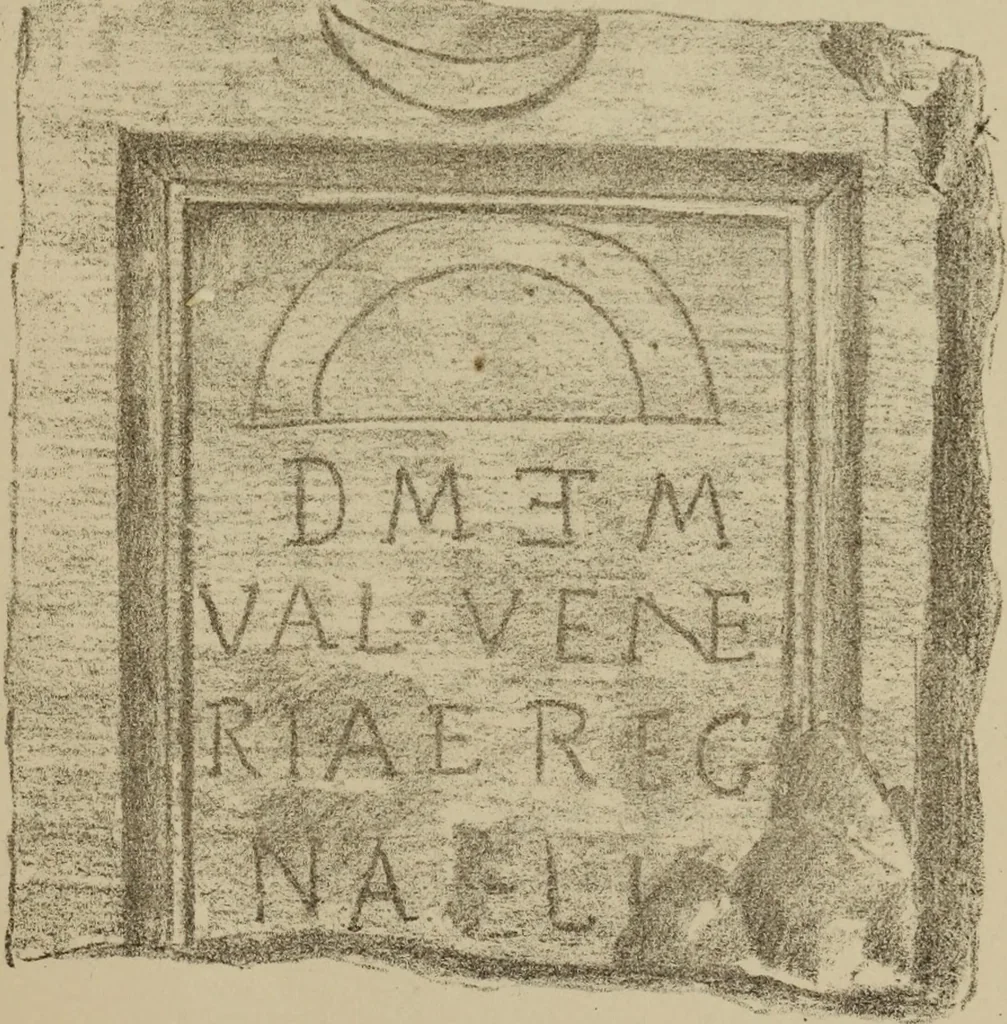 An illustration from Epigraphie romaine du Poitou & de la Saintonge, 1888, leaf 515