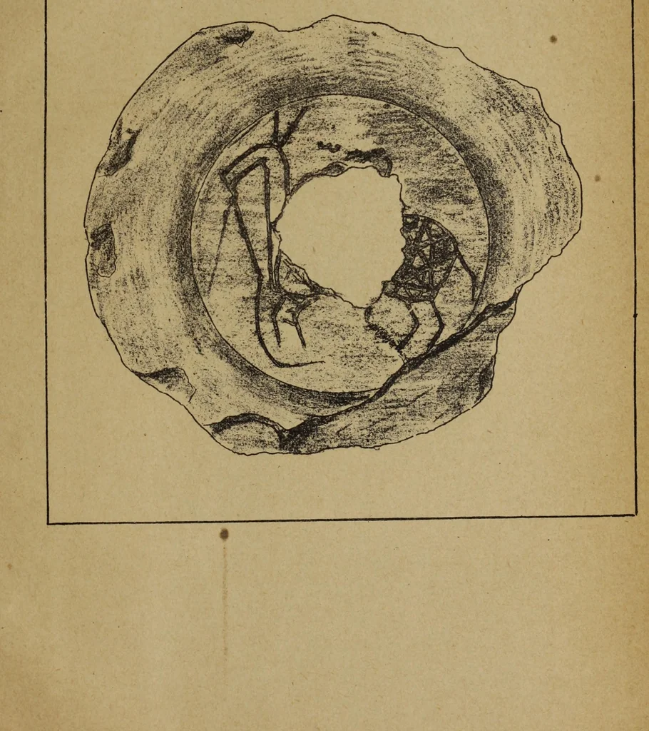 An illustration from Epigraphie romaine du Poitou & de la Saintonge, 1888, leaf 553