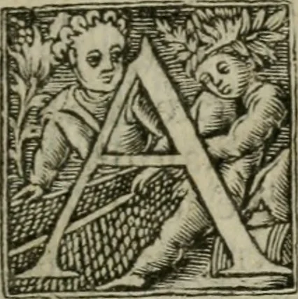 An illustration from The epistles of Jacob Behmen, aliter, Tevtonicvs philosophvs, 1649, leaf 6