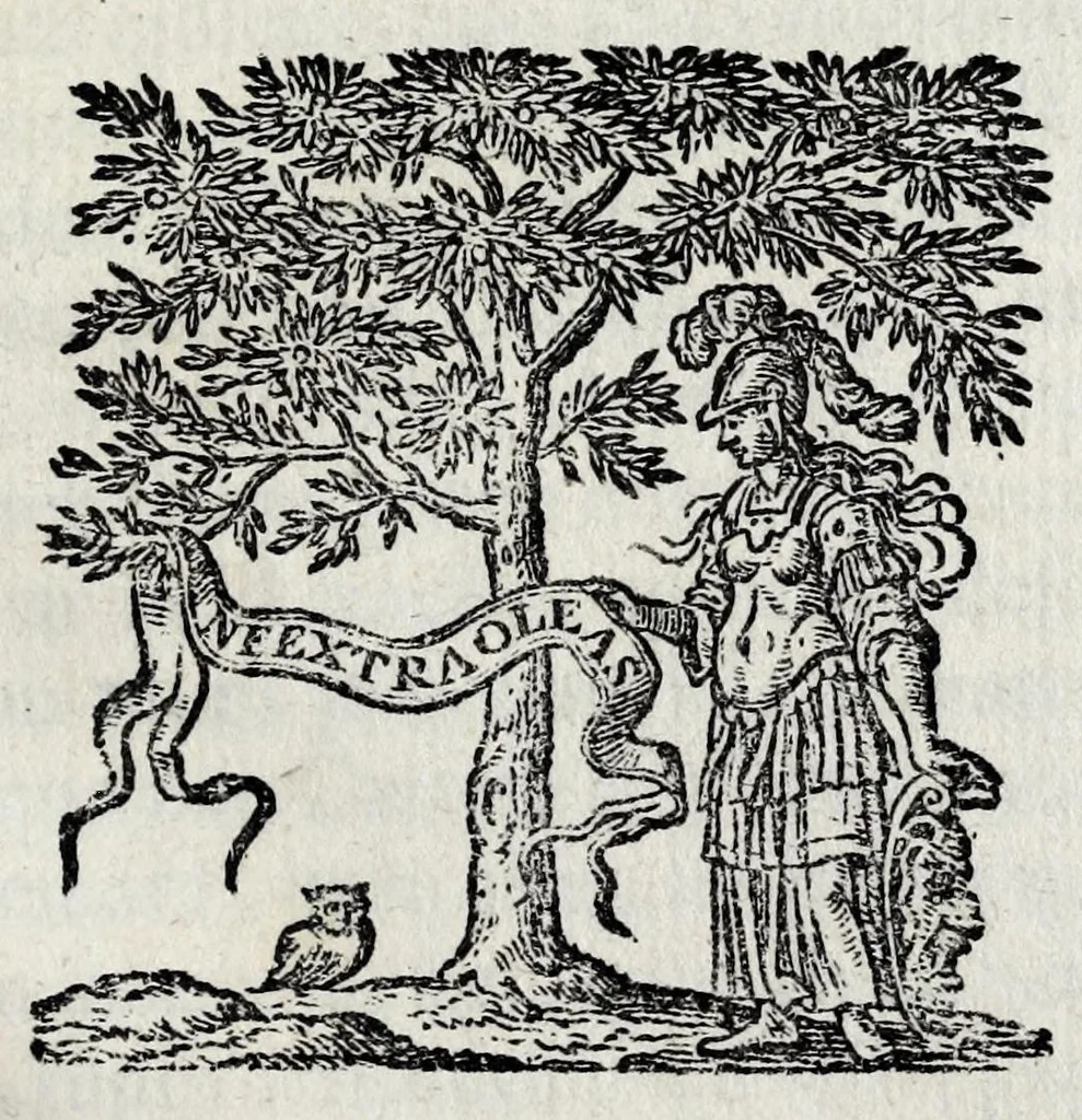 An illustration from Epistola ad clariss. virum D.D. Isaacum Vossium, ubi judicium fertur super ipsius libro De natura et proprietate lucis, & simul Cartesii doctrina defenditur, 1663, leaf 9