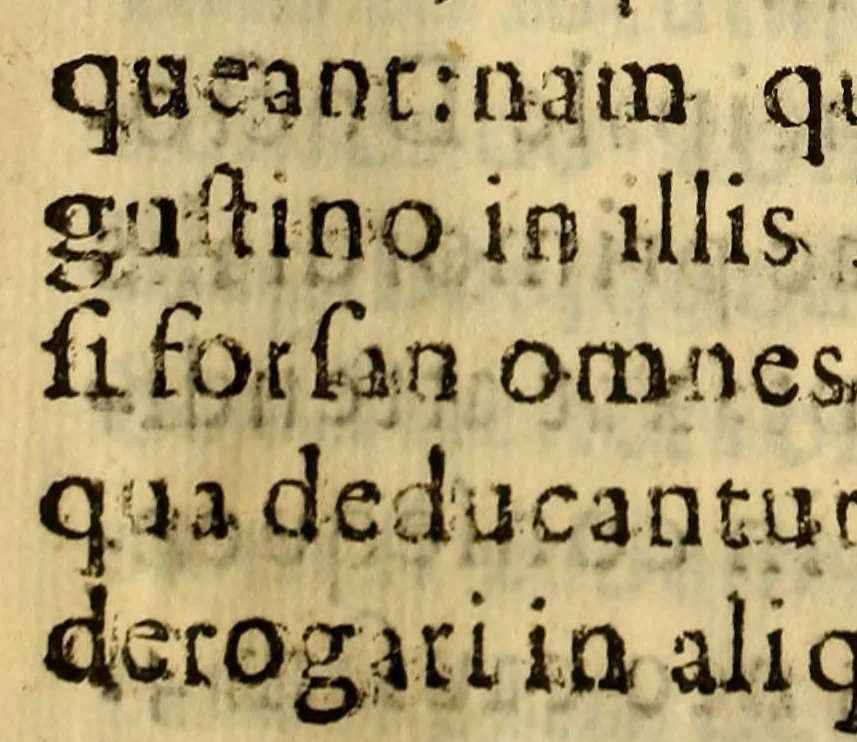 An illustration from Epistola gratificatoria, et quasi antidoralis D.D.D. Didaci Andres Rocha, criminum quaestoris, & iudicis in Regia Canecellaria Limana. : Pro responsione, et satisfactione alterius epistolae ab auctore acceptae, qua ipsum honorificauit illustrissimus princeps D. Fr. Payus de Ribera Mexicanus archiepiscopus, Nouae Hispaniae excellentissimus prorex. Ubi discutiuntur quaedam quasi erotemata, & problematicae disputationes circa immunitatem Deiparae â debito culpae in Adam, & circa immaturam huius quaestionis festinationem, impeditiuam negotij principalis circa immunitatem virginis à culpa originaria, 1677, leaf 124