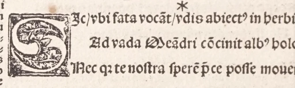 An illustration from Epistole Heroides Publii Ouidii Nasonis : dilgenti castgatione exculte, aptissimisq[ue] figuris ornate, 1536, leaf 78
