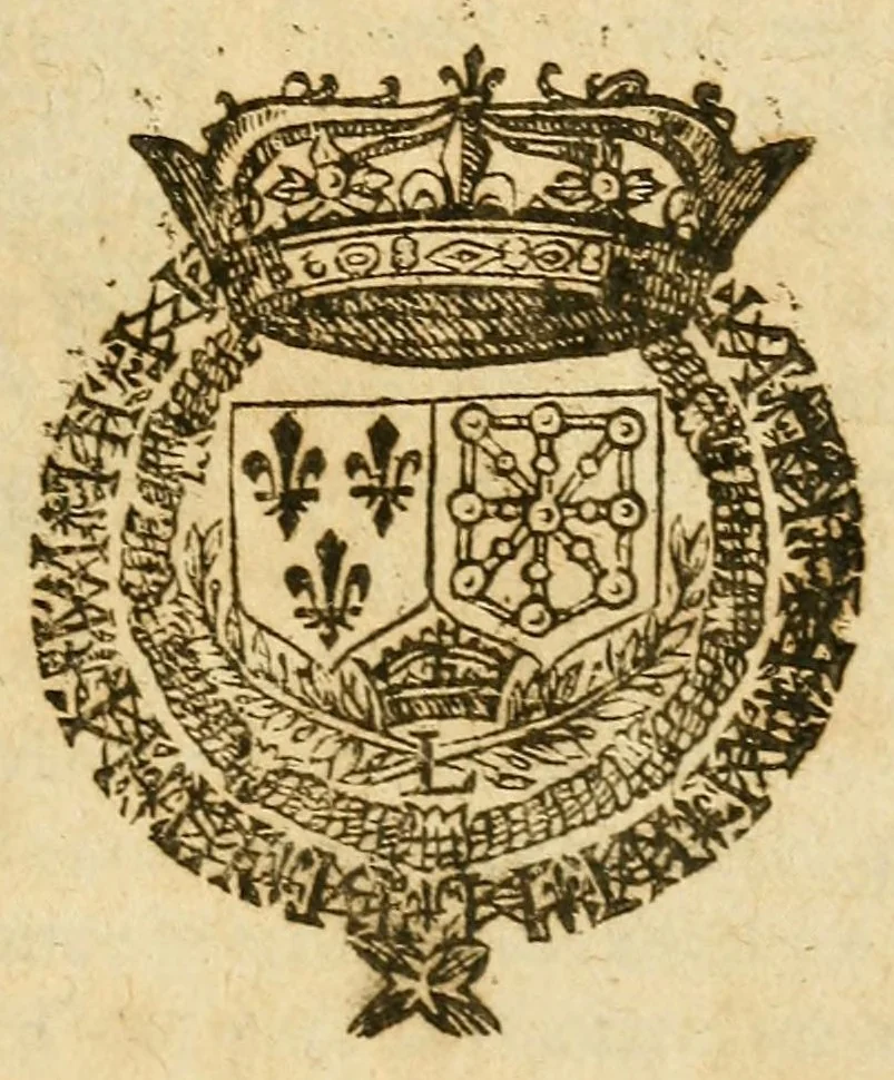 An illustration from Epistre de Monsievr le President de Thov au Roy, 1614, leaf 1