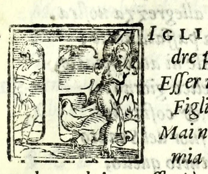 An illustration from Epitia : tragedia, 1583, leaf 29