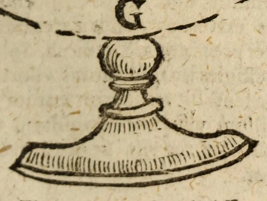 An illustration from Epitome astronomiae copernicanae, usitatâ formâ quaestionum & responsionum conscripta, inq; VII. libros digesta .., 1618, leaf 173