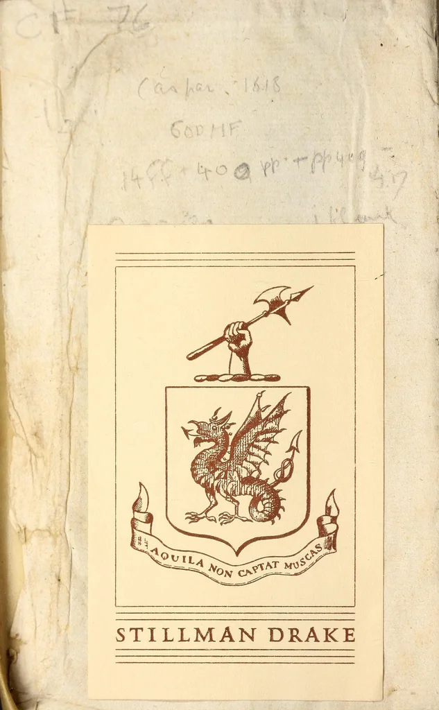 An illustration from Epitome astronomiae copernicanae, usitatâ formâ quaestionum & responsionum conscripta, inq; VII. libros digesta .., 1618, leaf 2