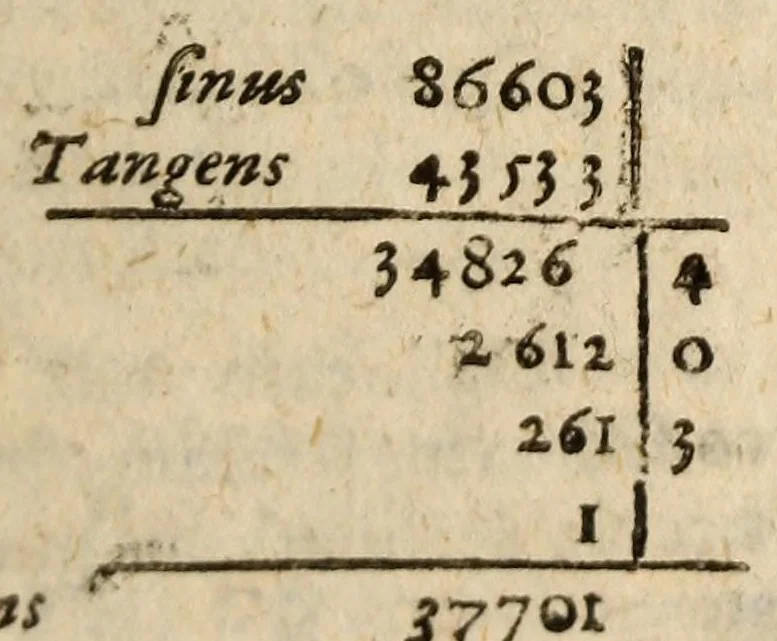 An illustration from Epitome astronomiae copernicanae, usitatâ formâ quaestionum & responsionum conscripta, inq; VII. libros digesta .., 1618, leaf 289