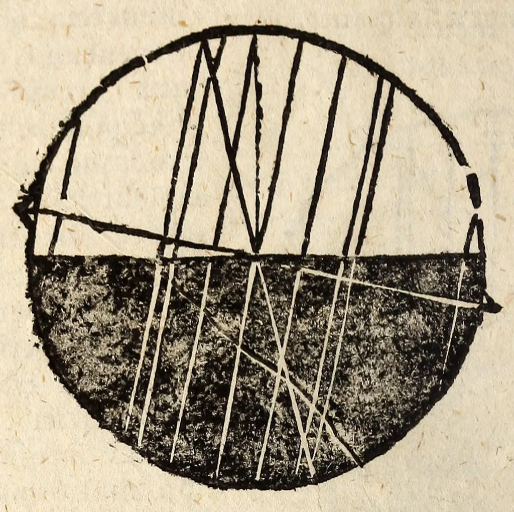 An illustration from Epitome astronomiae copernicanae, usitatâ formâ quaestionum & responsionum conscripta, inq; VII. libros digesta .., 1618, leaf 352