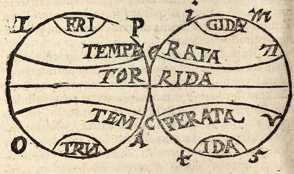 An illustration from Epitome astronomiae copernicanae, usitatâ formâ quaestionum & responsionum conscripta, inq; VII. libros digesta .., 1618, leaf 366