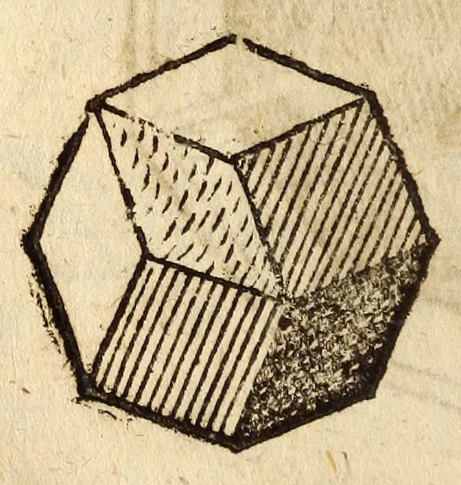 An illustration from Epitome astronomiae copernicanae, usitatâ formâ quaestionum & responsionum conscripta, inq; VII. libros digesta .., 1618, leaf 54