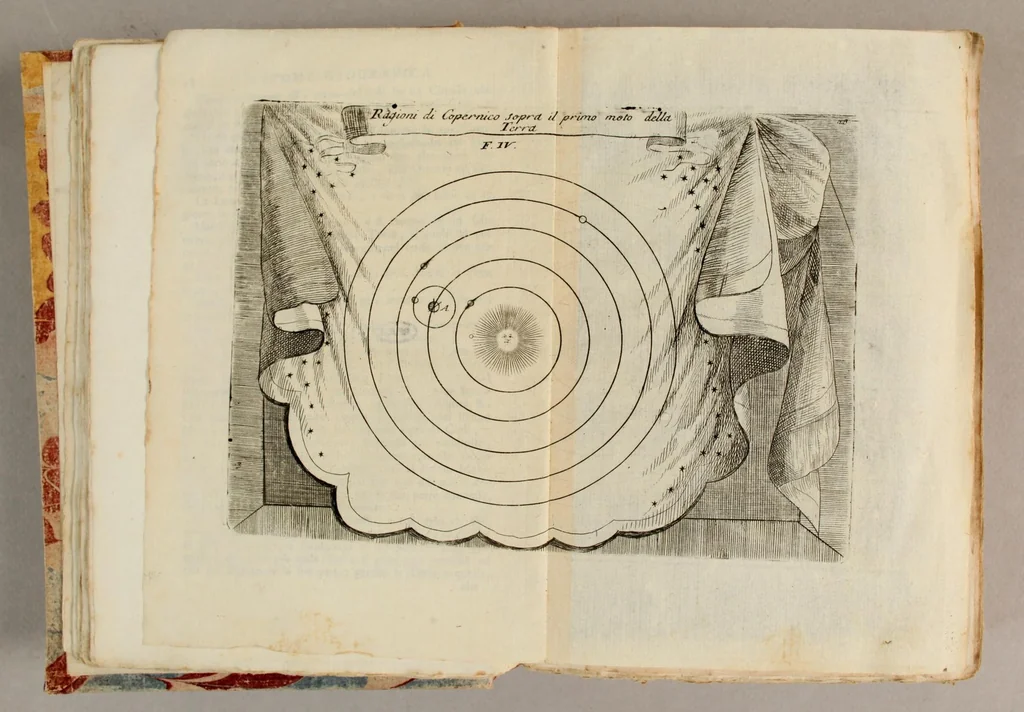 An illustration from Epitome cosmografica, o Compendiosa introduttione all'astronomia, geografia, & idrografia, : per l'uso, dilucidatione, e fabbrica delle sfere, globi, planisferj, astrolabj, e tavole geografiche, e particolarmente degli stampati, e spiegati nelle publiche lettioni, 1693, leaf 79