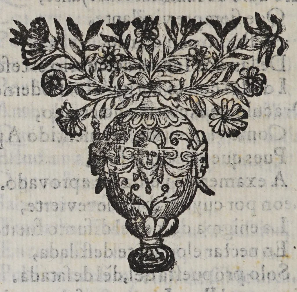An illustration from Epitome de la biblioteca oriental i occidental, nautica i geografica., 1629, leaf 18