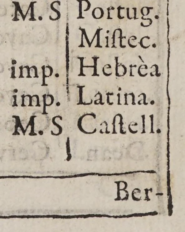 An illustration from Epitome de la biblioteca oriental i occidental, nautica i geografica., 1629, leaf 35